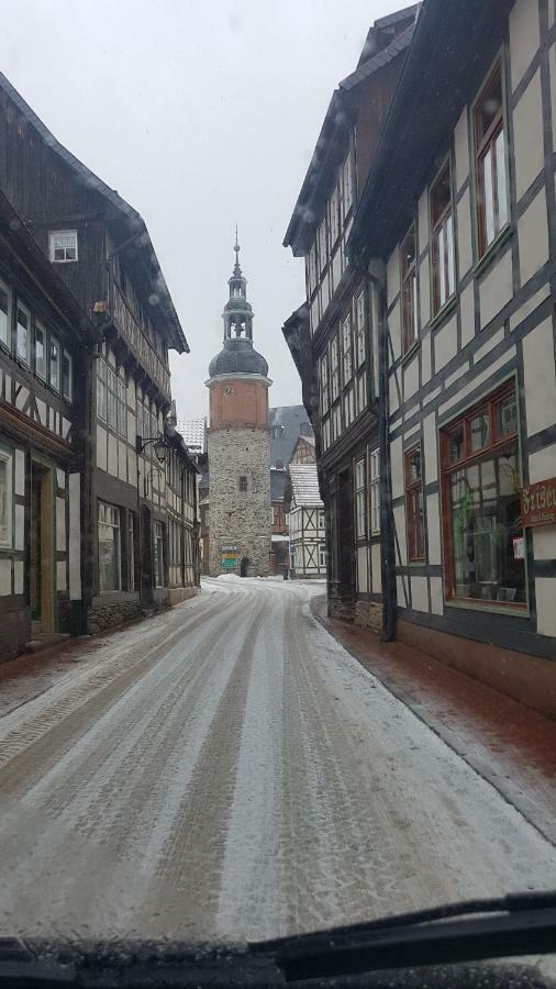 Harz Stolberg Ferienwohnung Esterno foto